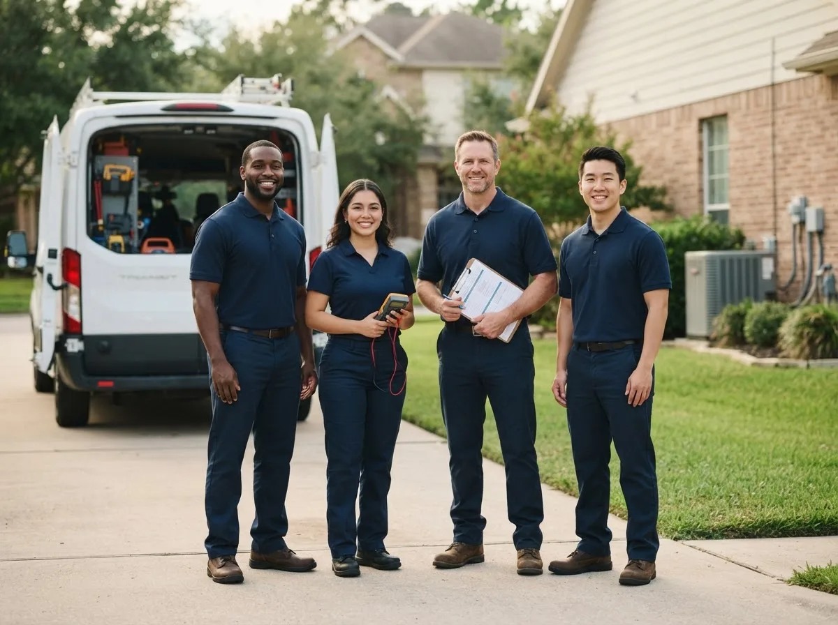 Certified HVAC technician near Forestville, MI